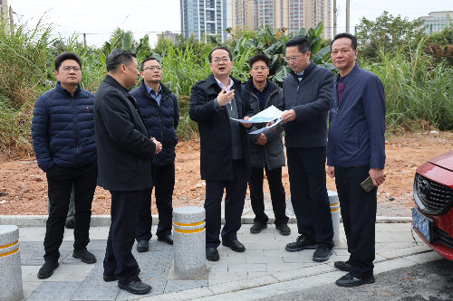 近日,市委常委,市委组织部长黎明率队到江北调研绿美生态建设工作